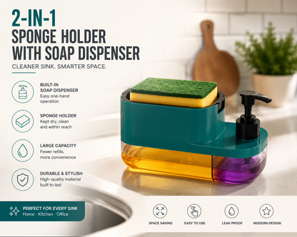 3 in 1 Soap Dispenser
